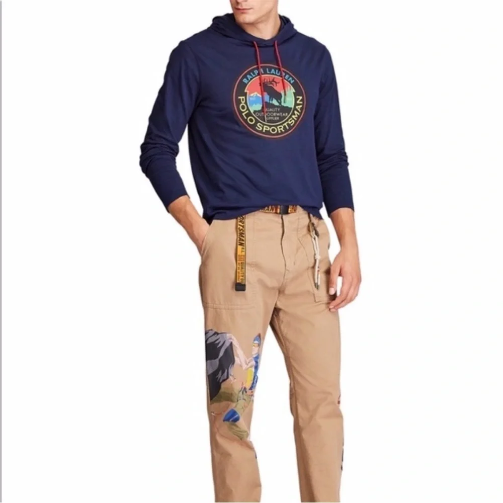 Polo Ralph Lauren Men's T-Shirt Hoodie Size Small